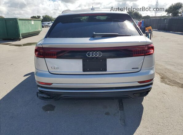 WA1FVAF10KD028520 2019 AUDI Q8 Silver Հետևի տեսք