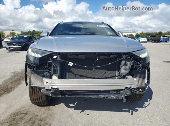 WA1FVAF10KD028520 2019 AUDI Q8 Silver Դիմացի տեսք