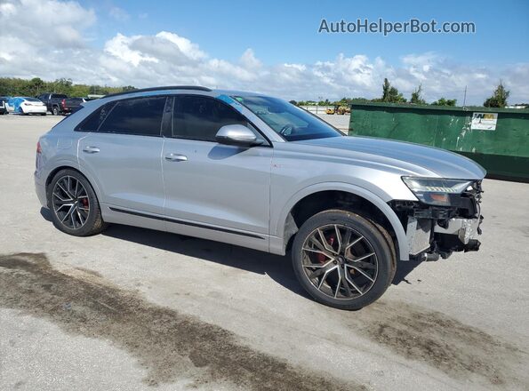 WA1FVAF10KD028520 2019 AUDI Q8 Silver Առջևի աջ