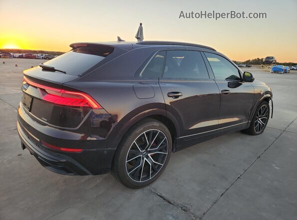 WA1FVAF13LD020347 2020 AUDI Q8 Burgundy Հետևի աջ