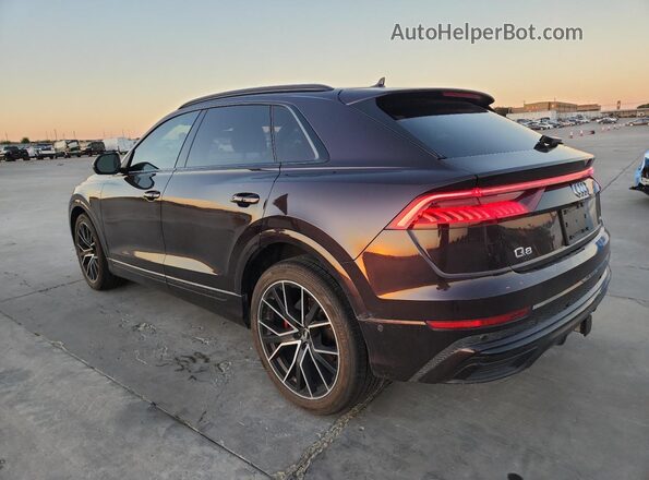 WA1FVAF13LD020347 2020 AUDI Q8 Burgundy Հետևի ձախ