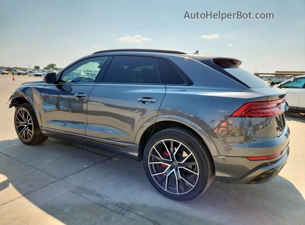 WA1FVAF14KD039567 2019 AUDI Q8 Gray Trasero izquierdo