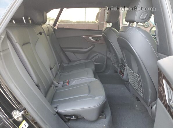 WA1FVAF14LD026402 2020 AUDI Q8 Black Հետևի նստատեղերի տեսք