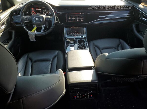 WA1FVAF16KD018428 2019 AUDI Q8 Blue Вид панелі приладів