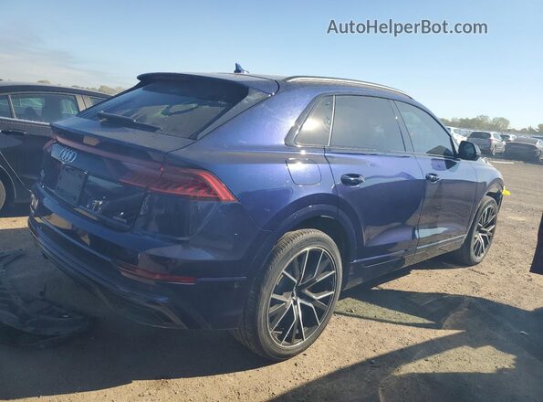 WA1FVAF16KD018428 2019 AUDI Q8 Blue Задня права чверть