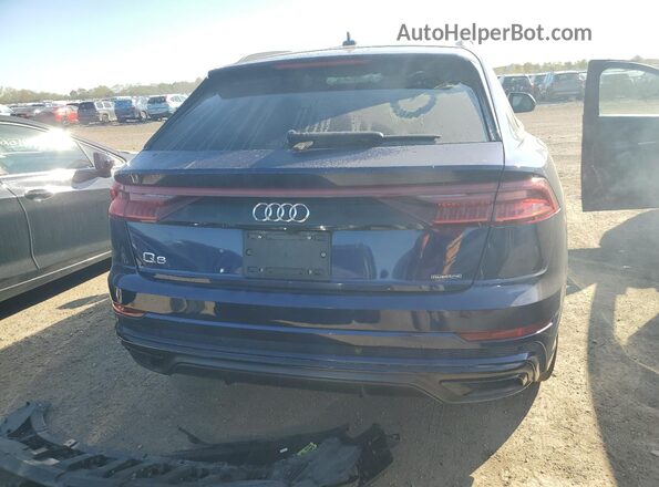 WA1FVAF16KD018428 2019 AUDI Q8 Blue Вид ззаду