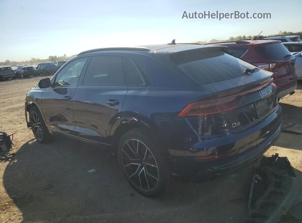 WA1FVAF16KD018428 2019 AUDI Q8 Blue Задня ліва чверть