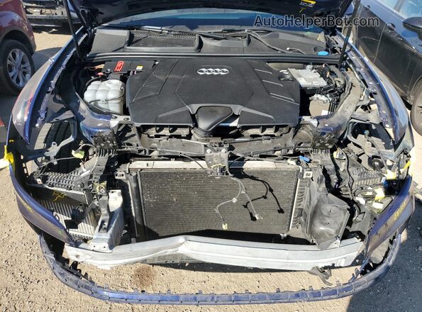 WA1FVAF16KD018428 2019 AUDI Q8 Blue Вид задньої частини салону