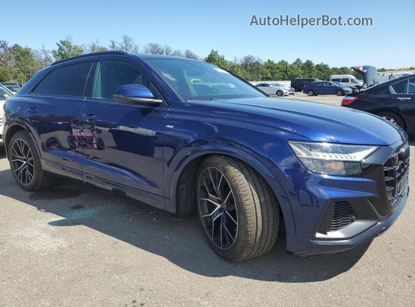 WA1FVAF16MD035748 2021 AUDI Q8 Blue Front right