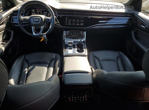WA1FVAF17MD022121 2021 AUDI Q8 Gray წინა პანელის ხედი
