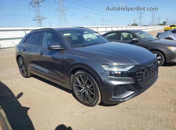 WA1FVAF17MD022121 2021 AUDI Q8 Gray წინა მარჯვენა