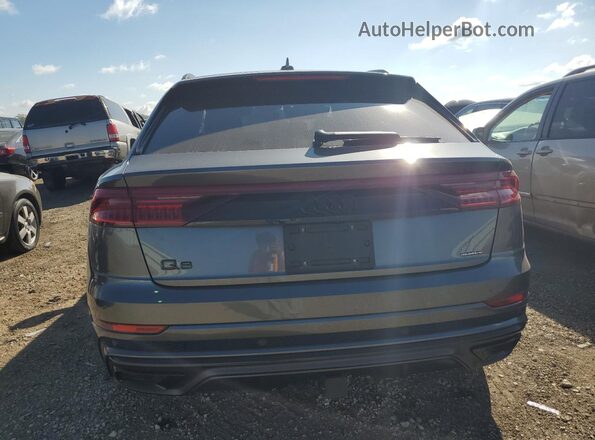 WA1FVAF17MD022121 2021 AUDI Q8 Gray უკანა ხედი