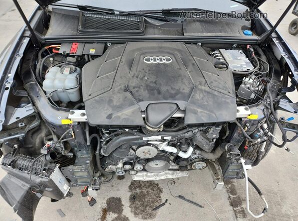 WA1FVBF10PD051745 2023 AUDI Q8 Blue Engine compartment view