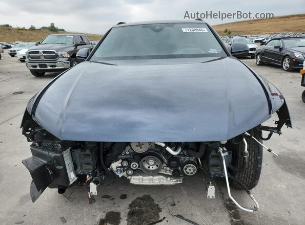 WA1FVBF10PD051745 2023 AUDI Q8 Blue Front view