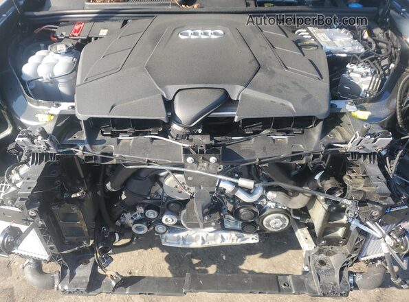 WA1FVBF15SD022265 2025 AUDI Q8 Charcoal Շարժիչի բաժամունքի տեսք