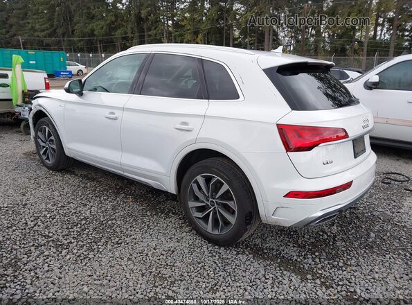 WA1GAAFY6P2076572 2023 AUDI Q5 White უკანა მარცხენა