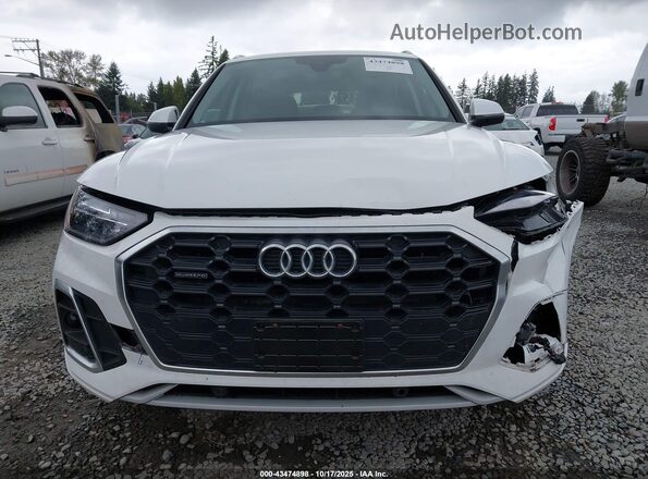 WA1GAAFY6P2076572 2023 AUDI Q5 White წინა ხედი