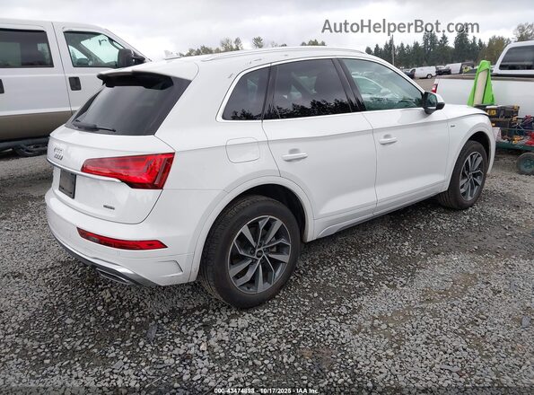 WA1GAAFY6P2076572 2023 AUDI Q5 White უკანა მარჯვენა