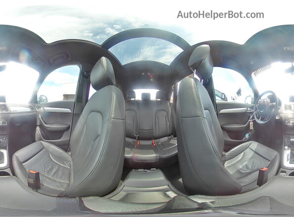 WA1GFCFS4GR003636 2016 AUDI Q3 Серебряный Панорамный вид салона 360°