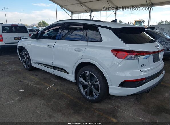 WA1KUBFZ0RP060552 2024 AUDI Q4 Белый Задняя левая четверть
