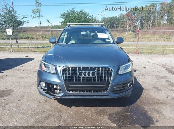 WA1L2AFP0GA089469 2016 AUDI Q5 Blue Instrument cluster view