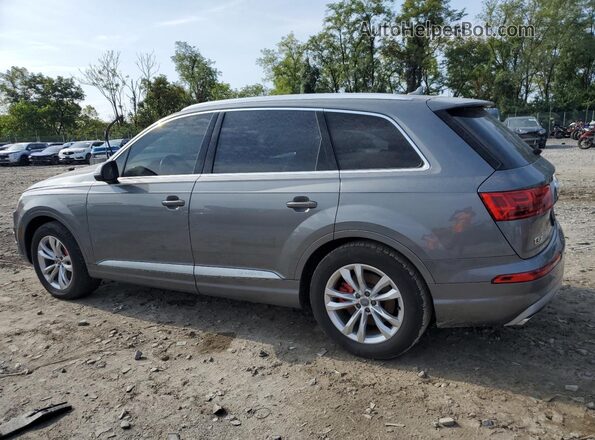 WA1LAAF75JD007504 2018 AUDI Q7 Gray Задня ліва чверть