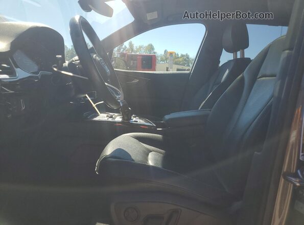 WA1LAAF77JD050208 2018 AUDI Q7 Charcoal Սալոնի դիմացի տեսք