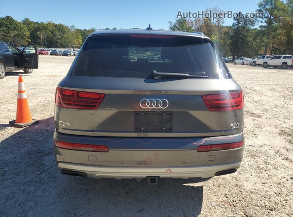 WA1LAAF77JD050208 2018 AUDI Q7 Charcoal Հետևի տեսք