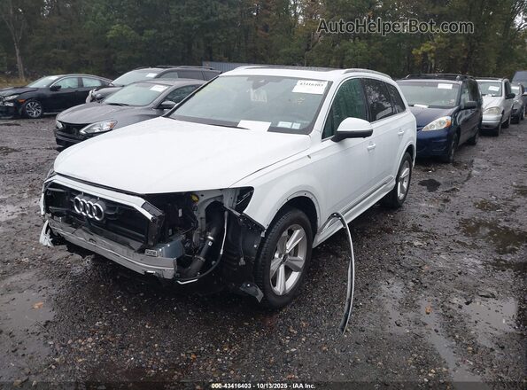 WA1LCBF77PD015970 2023 AUDI Q7 White Առջևի ձախ երեք քառորդ տեսարան