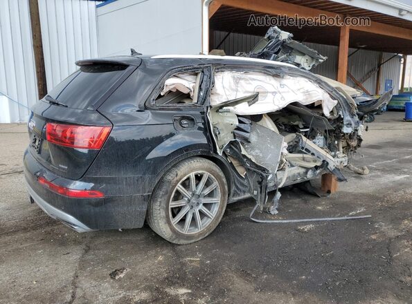 WA1LHAF74HD058918 2017 AUDI Q7 Black უკანა მარჯვენა