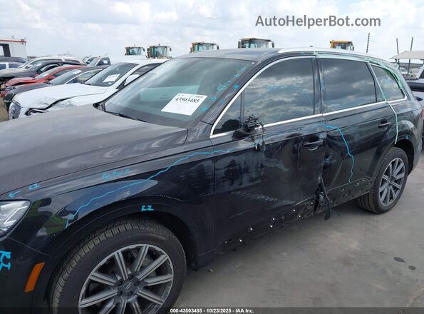 WA1LHAF78KD038551 2019 AUDI Q7 Black Widok z przodu