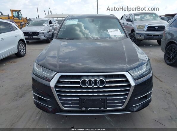WA1LHAF78KD038551 2019 AUDI Q7 Black Widok zestawu wskaźników