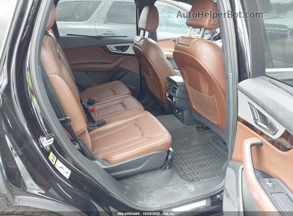 WA1LHAF78KD038551 2019 AUDI Q7 Black Widok naklejki z numerem VIN