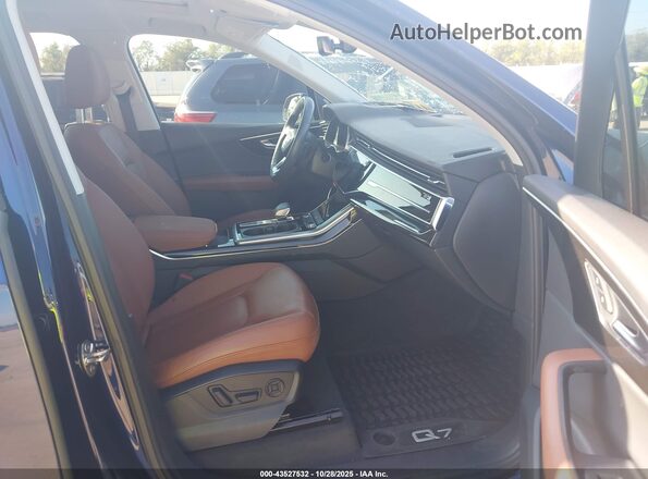 WA1LJAF70MD027972 2021 AUDI Q7 Blue Սալոնի դիմացի տեսք