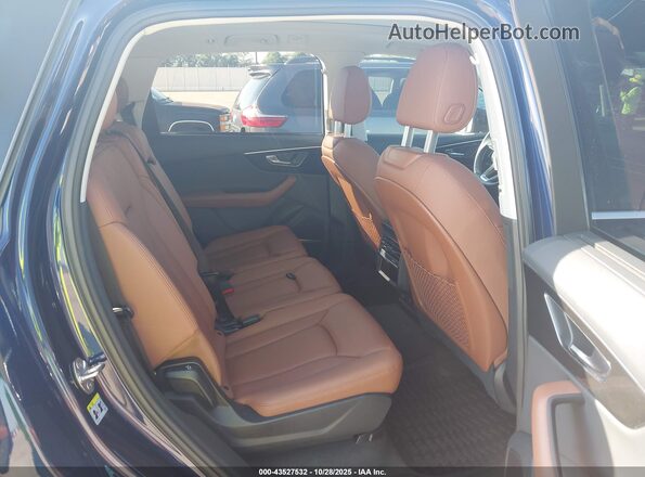 WA1LJAF70MD027972 2021 AUDI Q7 Blue VIN կոդի պիտակի տեսք