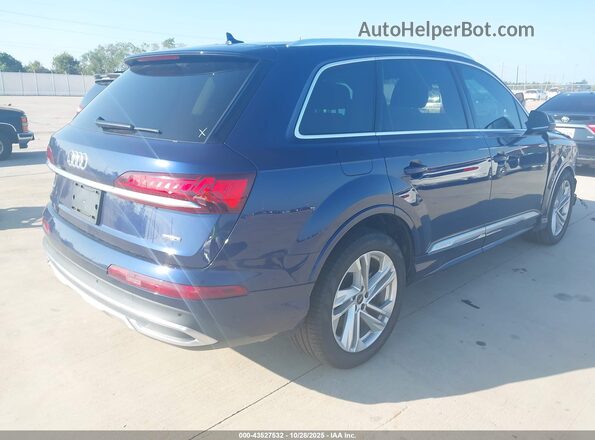 WA1LJAF70MD027972 2021 AUDI Q7 Blue Հետևի աջ