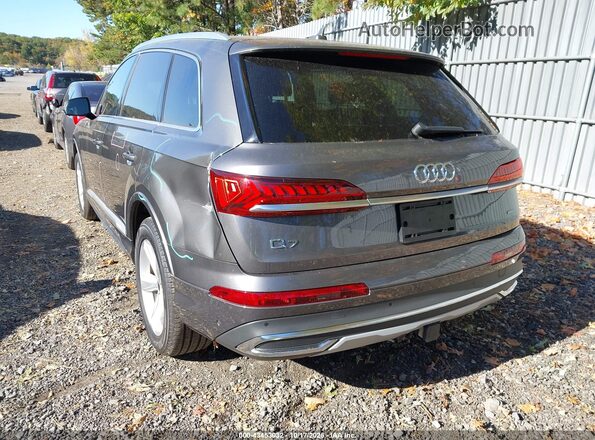 WA1LJAF72MD013717 2021 AUDI Q7 Gray Rear left