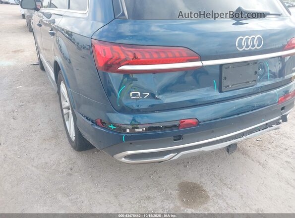 WA1LJAF79MD013147 2021 AUDI Q7 Blue Vista frontal