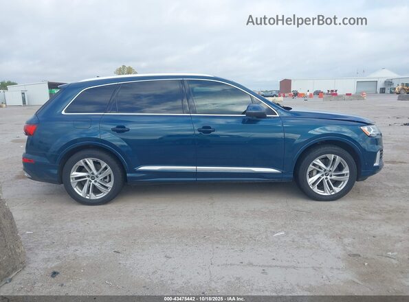 WA1LJAF79MD013147 2021 AUDI Q7 Blue Vista interior trasera