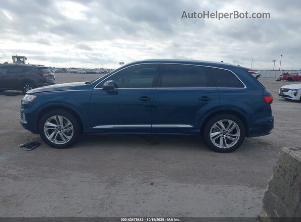 WA1LJAF79MD013147 2021 AUDI Q7 Blue Vista interior de 360 grados