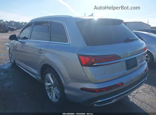 WA1LJAF79MD024777 2021 AUDI Q7 Silver Rear left