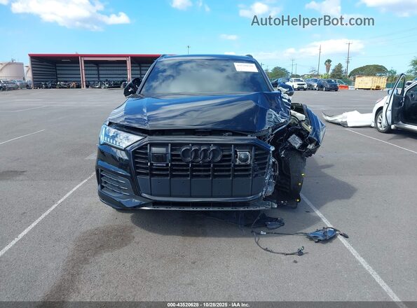 WA1LJBF75ND006252 2022 AUDI Q7 Black Սալոնի հետևի տեսք