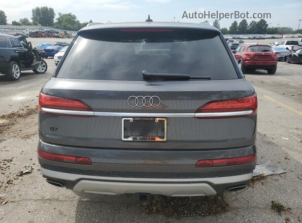 WA1LVBF74SD018215 2025 AUDI Q7 Gray უკანა ხედი