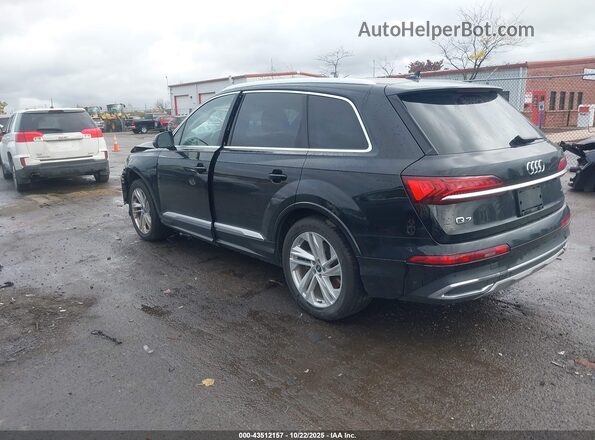 WA1LXAF71MD013447 2021 AUDI Q7 Black Tył lewy