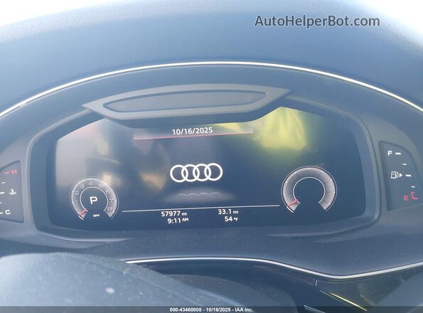 WA1LXAF72LD011124 2020 AUDI Q7 Blue Rear seats view