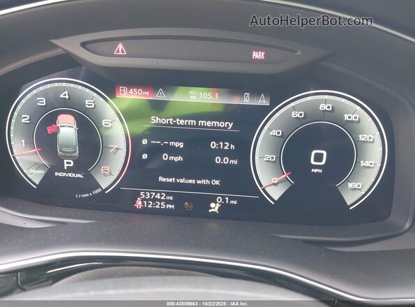 WA1LXAF72MD034534 2021 AUDI Q7 Black უკანა სავარძლების ხედი