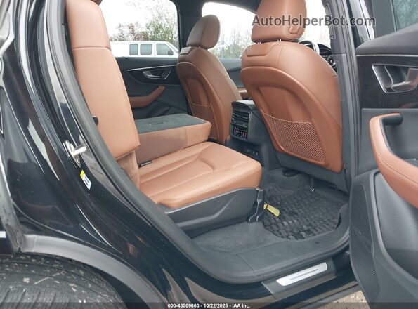 WA1LXAF72MD034534 2021 AUDI Q7 Black VIN კოდის სტიკერის ხედი