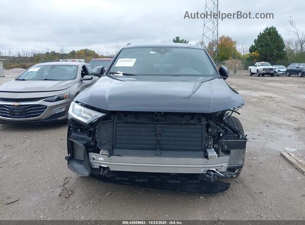 WA1LXAF72MD034534 2021 AUDI Q7 Black ხელსაწყოთა პანელის ხედი