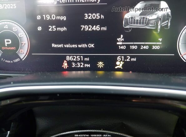 WA1LXAF74LD009133 2020 AUDI Q7 Black 