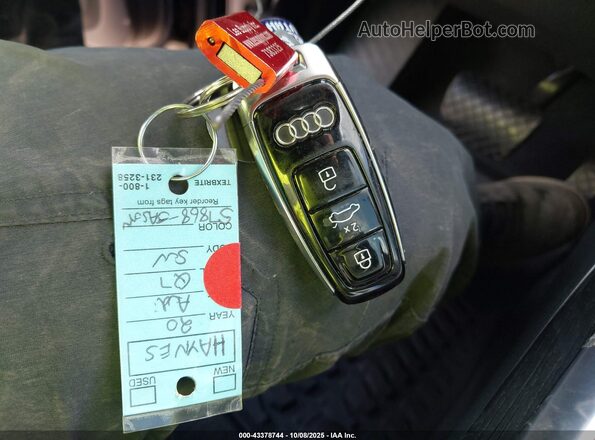 WA1LXAF74LD009133 2020 AUDI Q7 Black Dashboard view